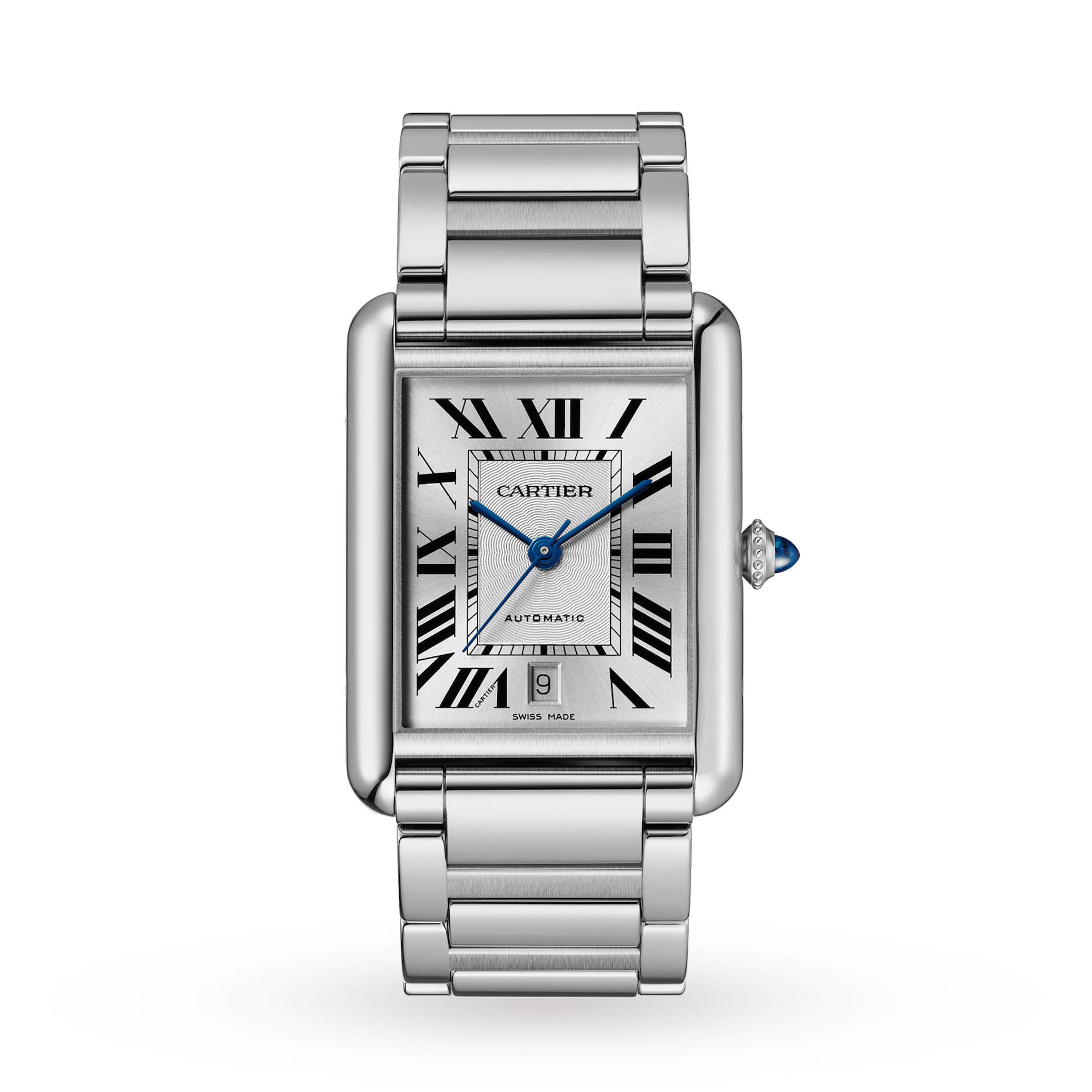 Cartier Tank Must, Extra-Large Model, Automatic Movement, Steel 41mm X 31mm