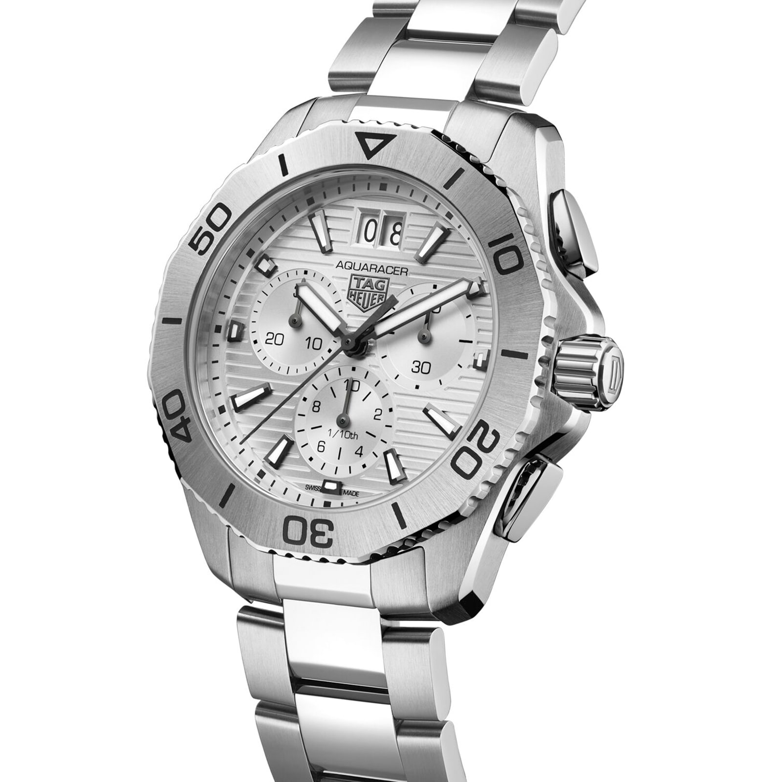 TAG Heuer Aquaracer Chronograph 40mm Mens Watch Grey