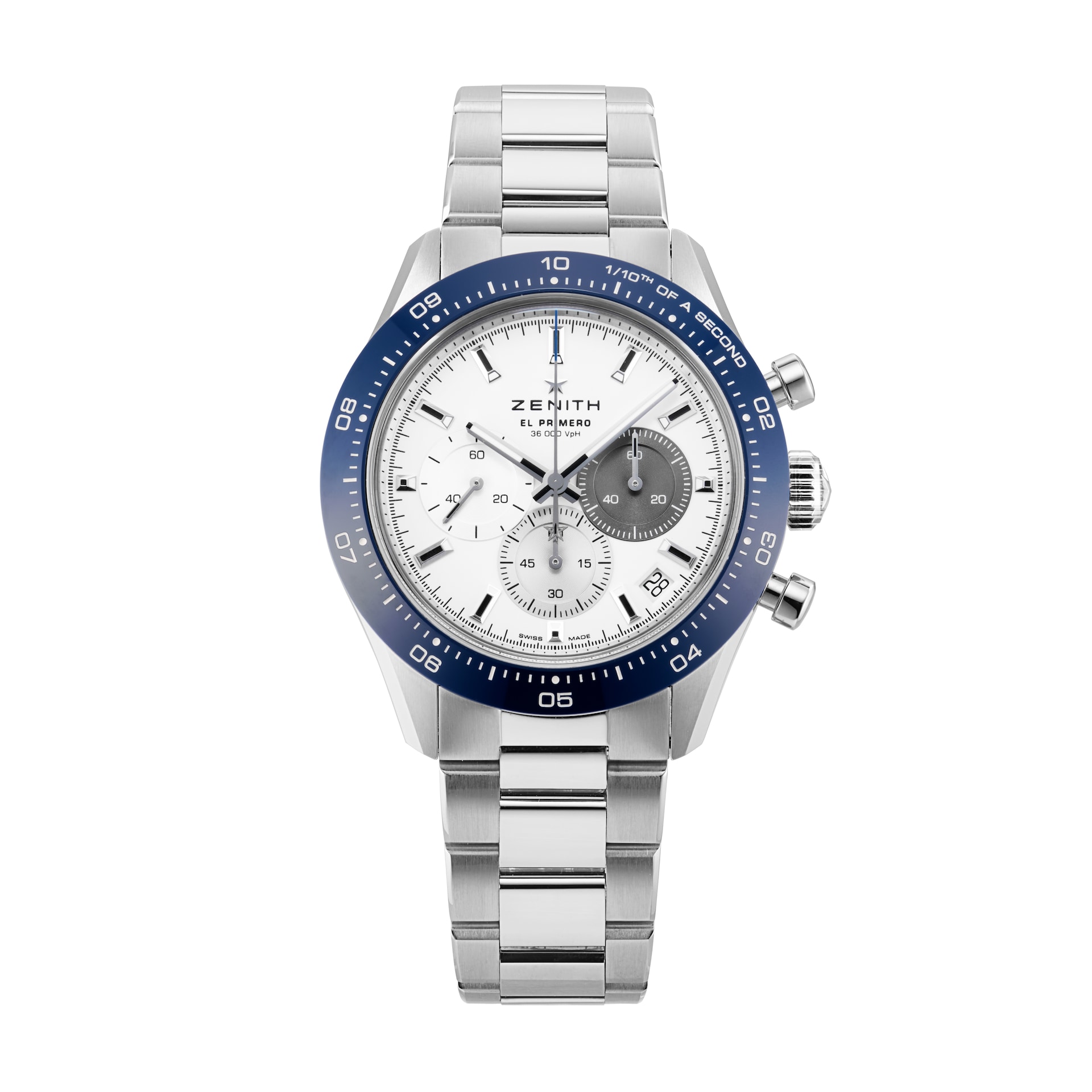 Zenith Chronomaster Sport Centenary 41mm Limited Edition Mens Watch White The Watches Of Switzerland Group Exclusive