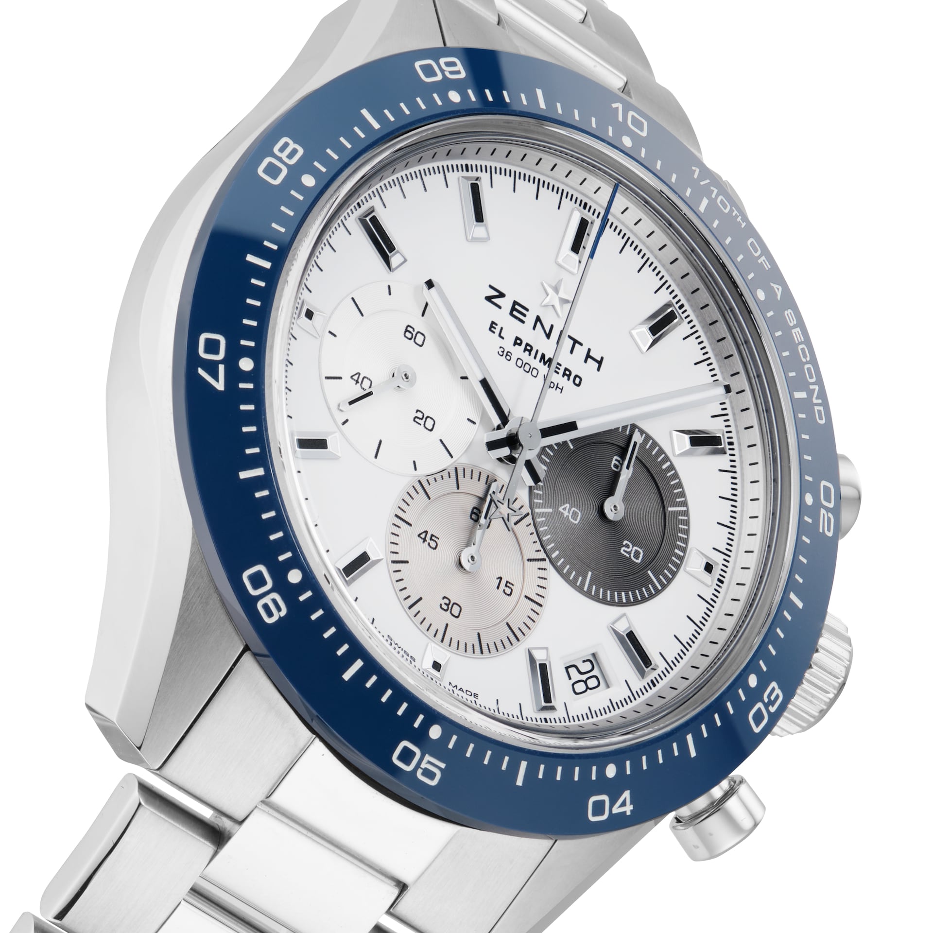 Zenith Chronomaster Sport Centenary 41mm Limited Edition Mens Watch White The Watches Of Switzerland Group Exclusive