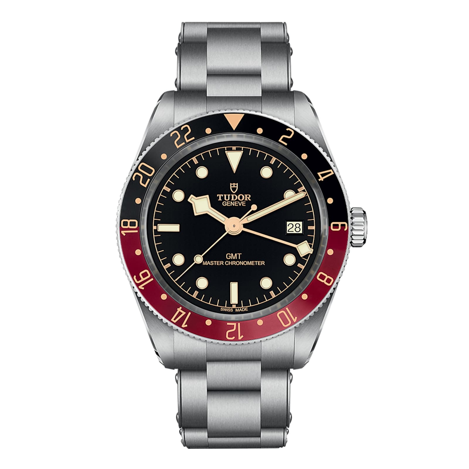 Tudor Black Bay 58 GMT 39mm black and burgundy bezel