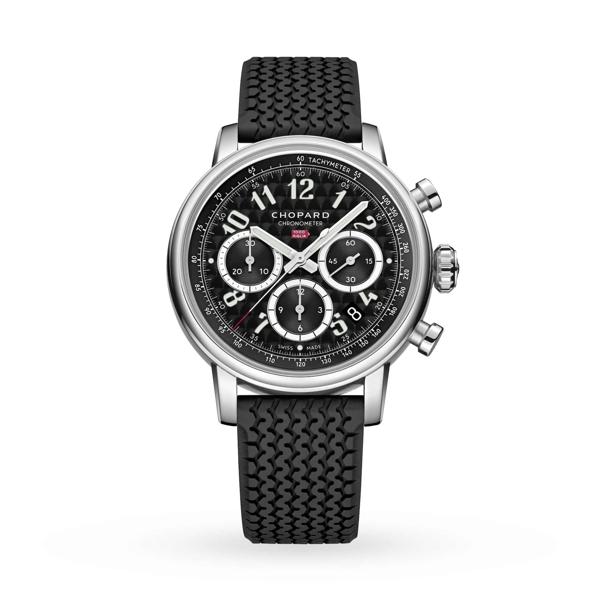 Chopard Mille Miglia Classic Chronograph Automatic Chopard Lucent Steel™ 40.5mm Mens Watch