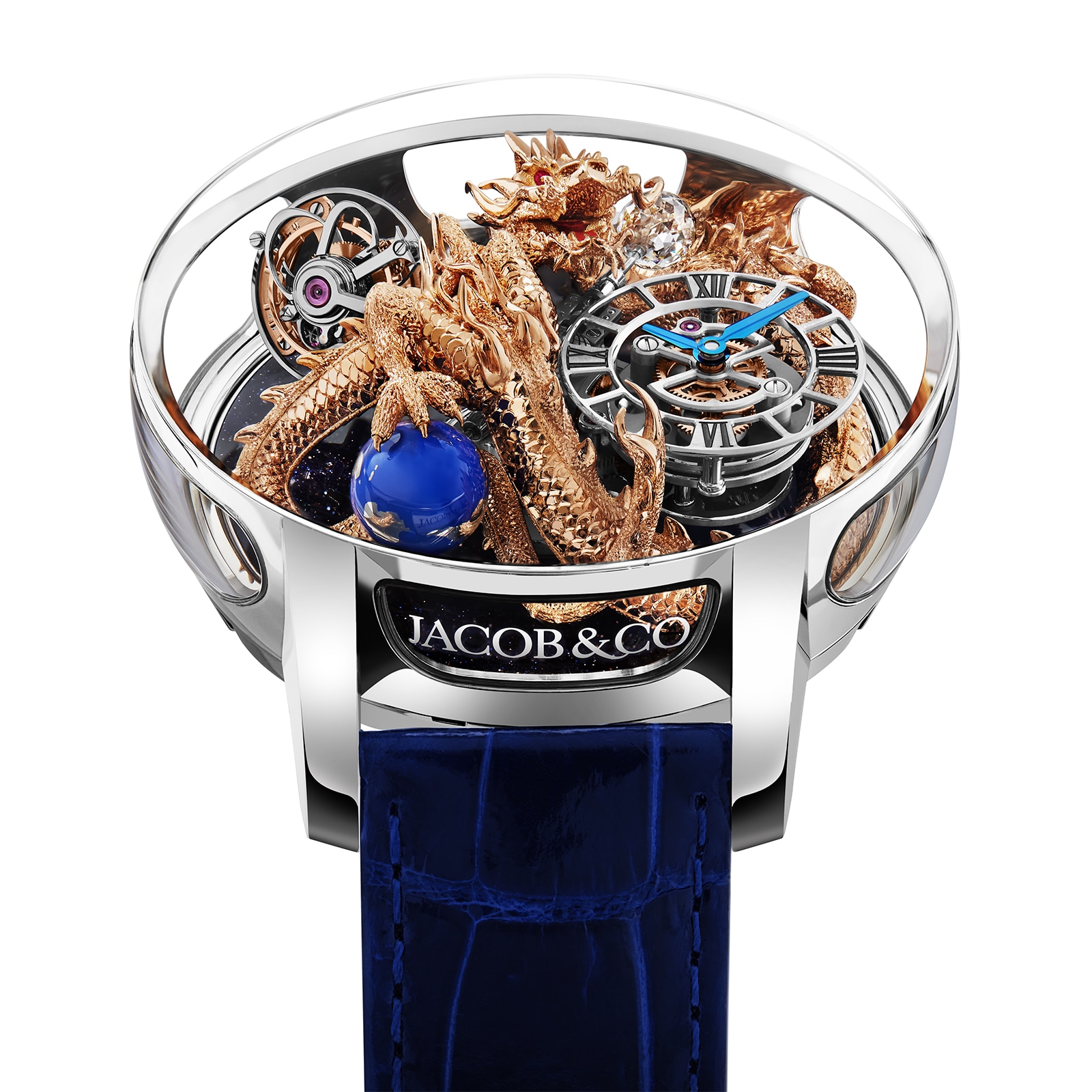 Jacob & Co Astronomia Static Tourbillon Dragon Platinum