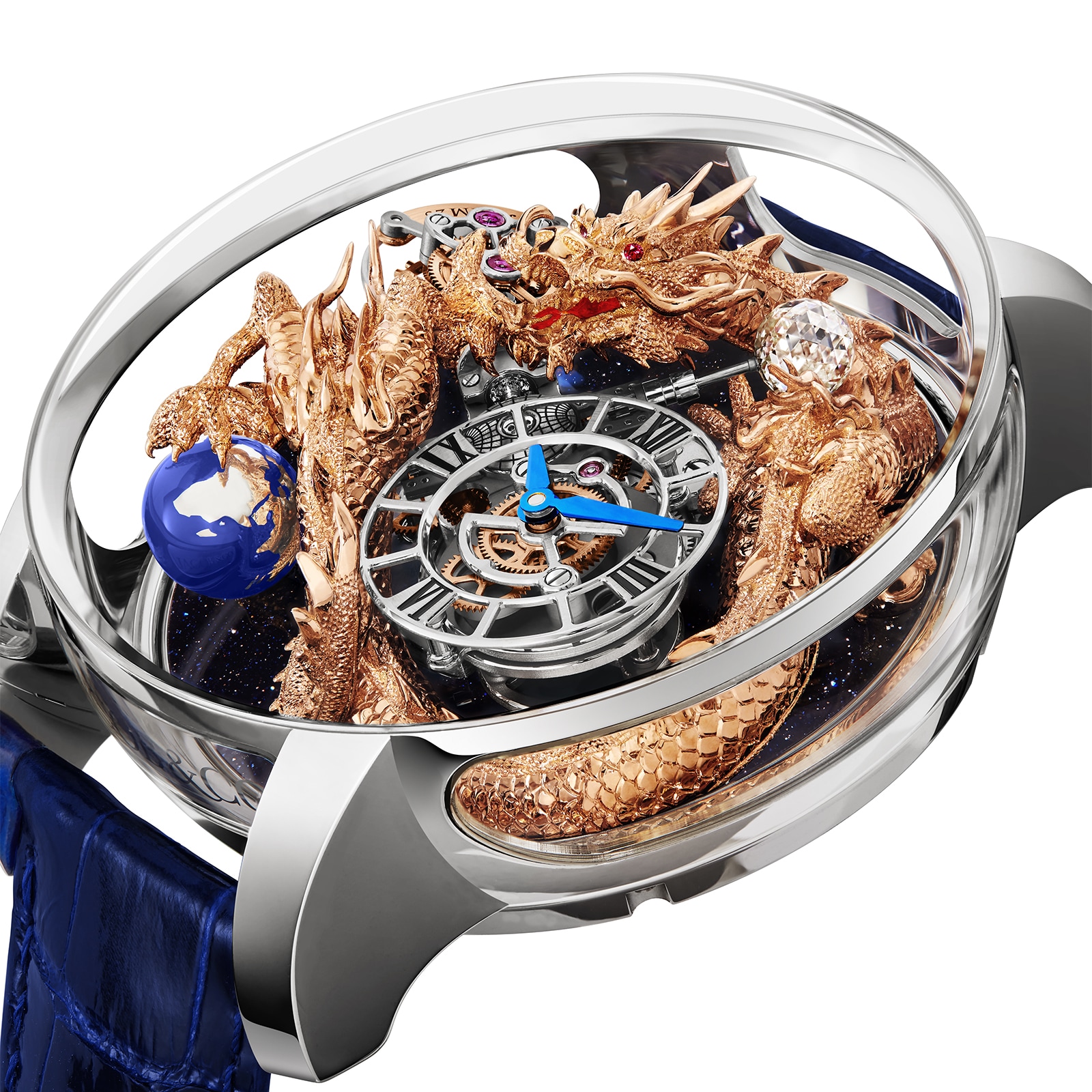 Jacob & Co Astronomia Static Tourbillon Dragon Platinum