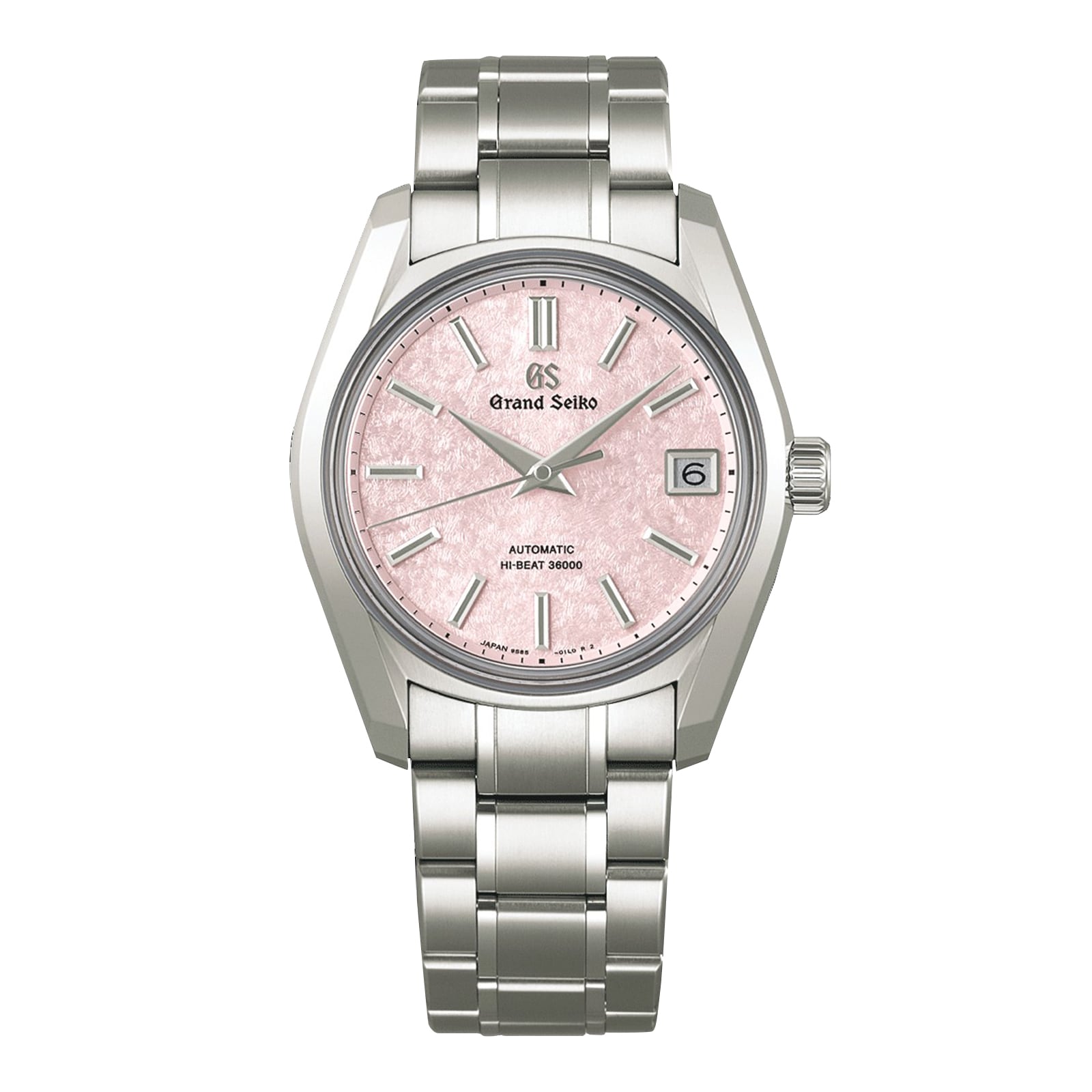 Grand Seiko Heritage 38mm Mens Watch Pink