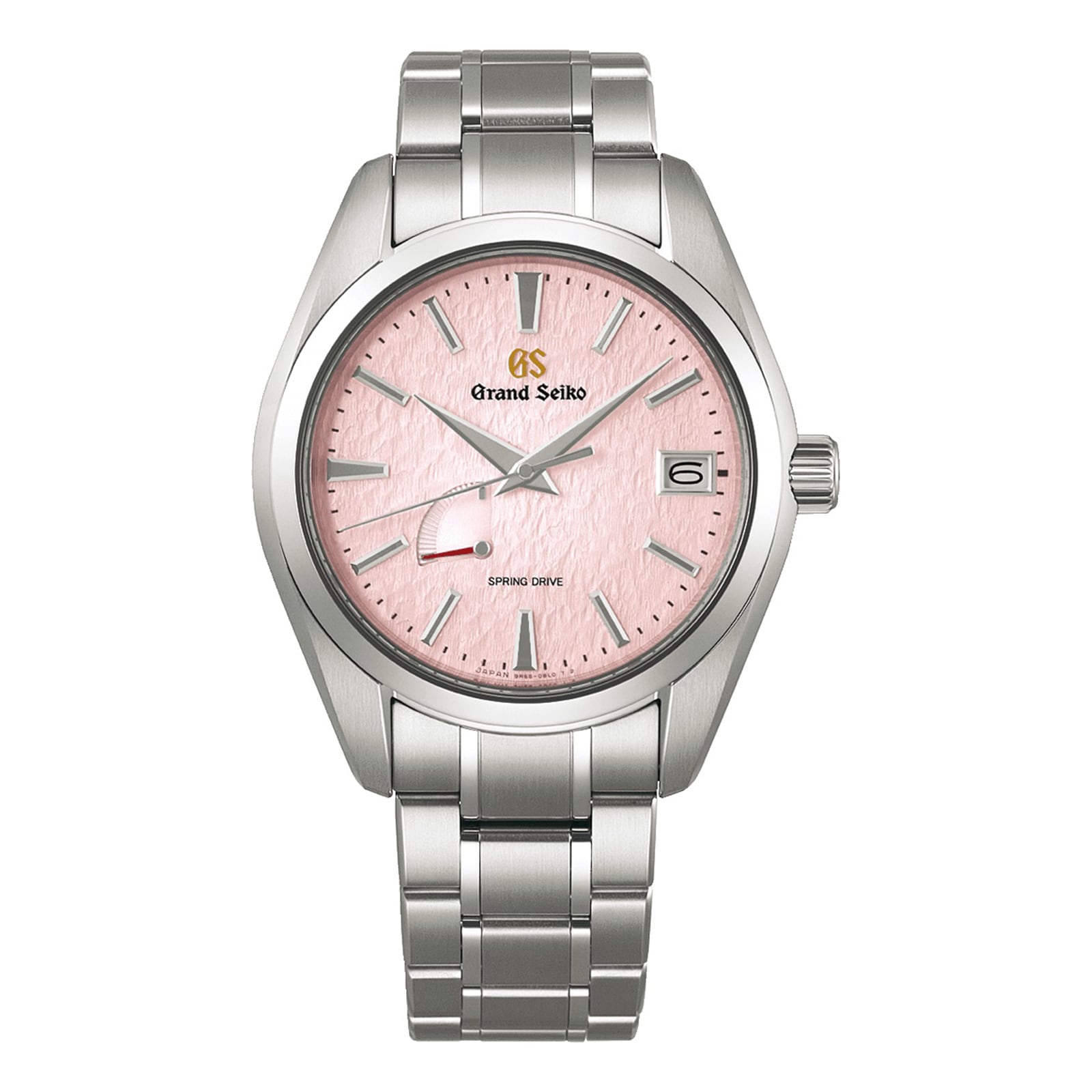 Grand Seiko Heritage Pink Snowflake Spring Drive 20th Anniversary Limited Edition 41mm Mens Watch