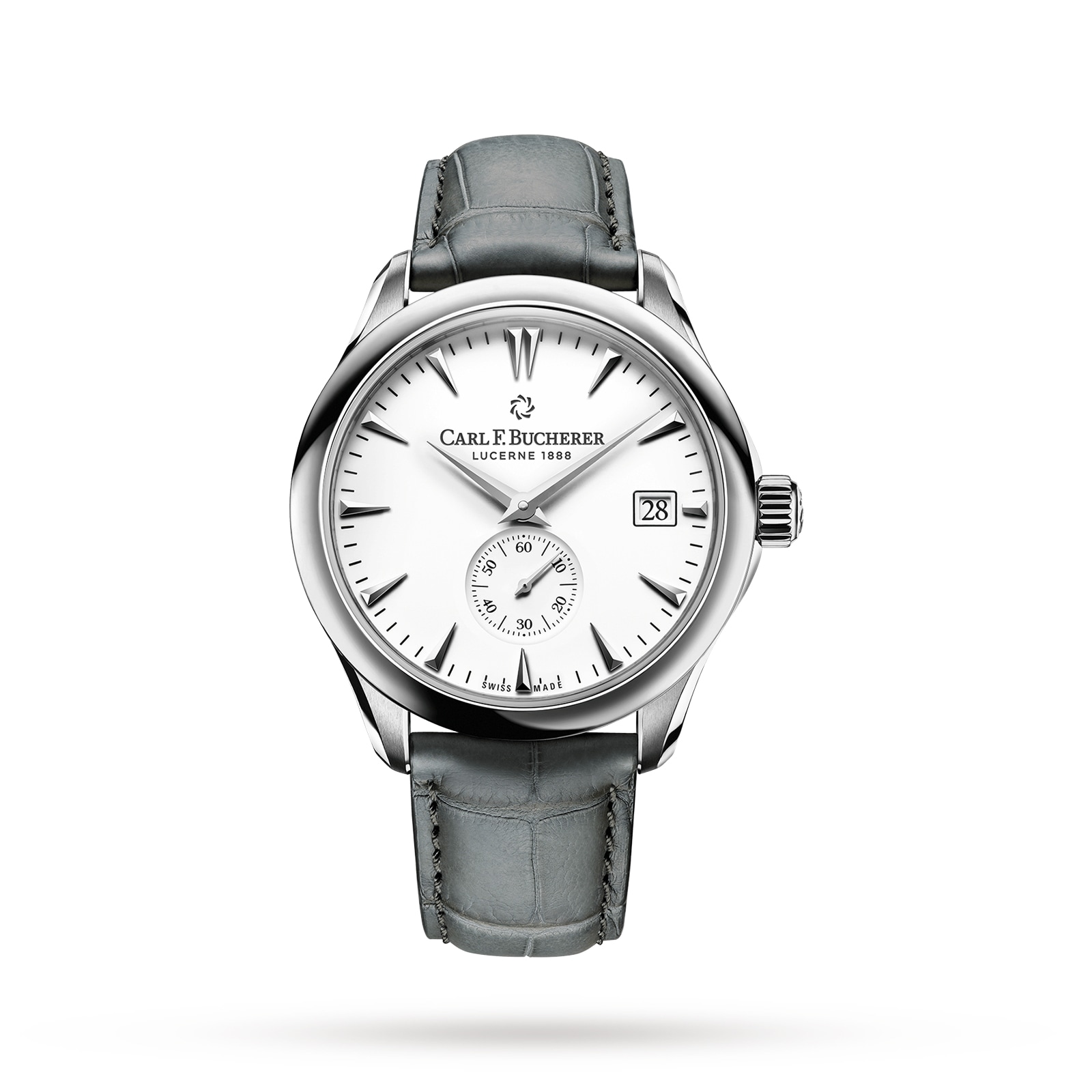 Carl F Bucherer Manero Peripheral 43mm Mens Watch White