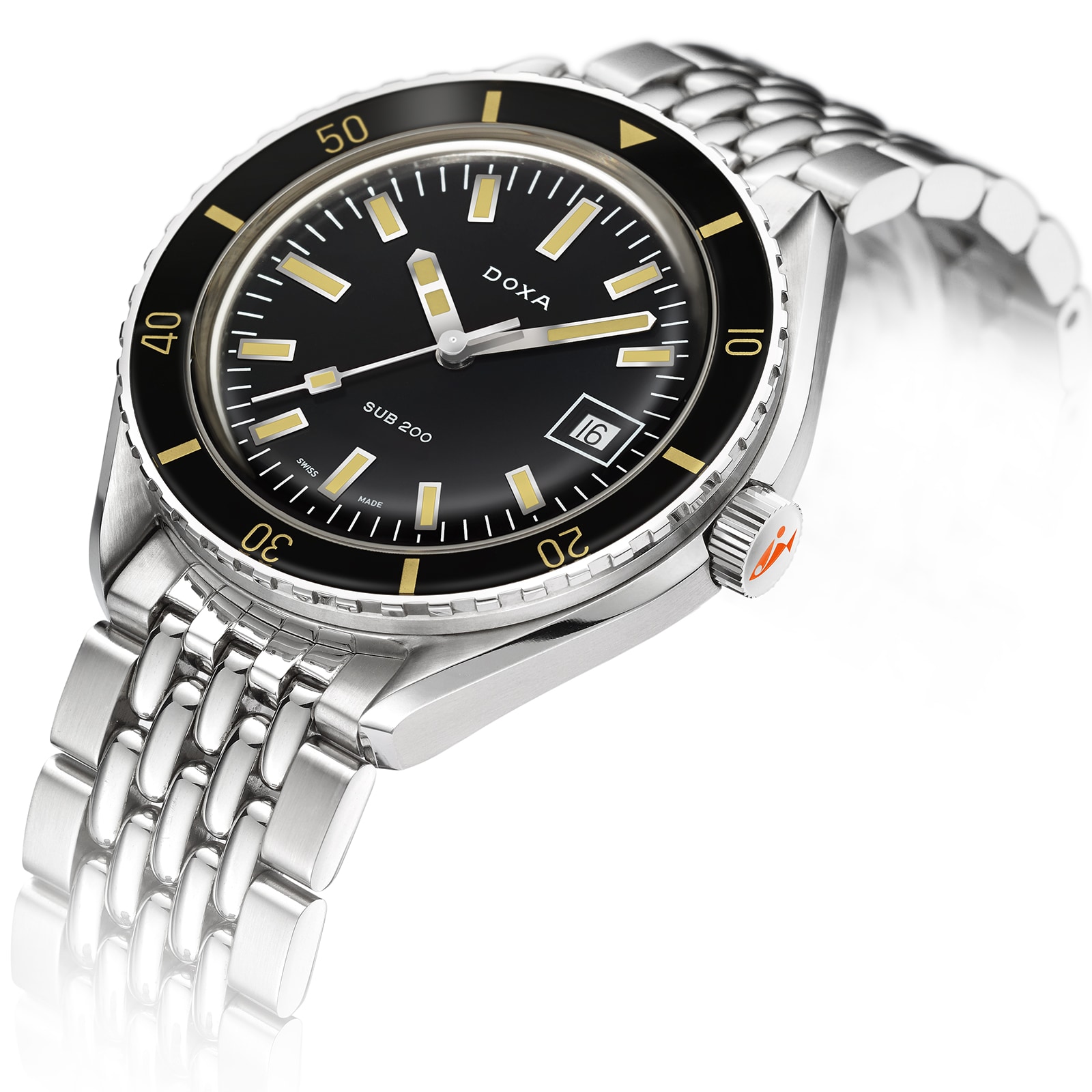 DOXA Sub 200 Sharkhunter 42mm Mens Watch