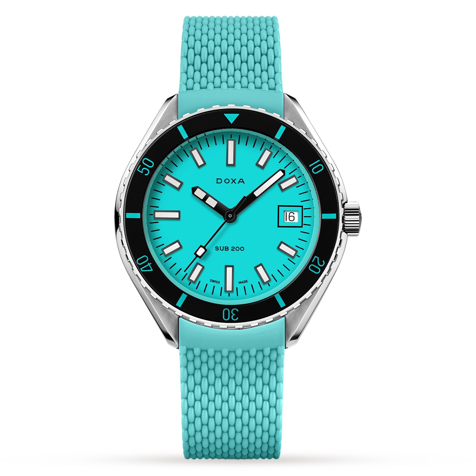 DOXA Sub 200 Aquamarine 42mm Mens Watch