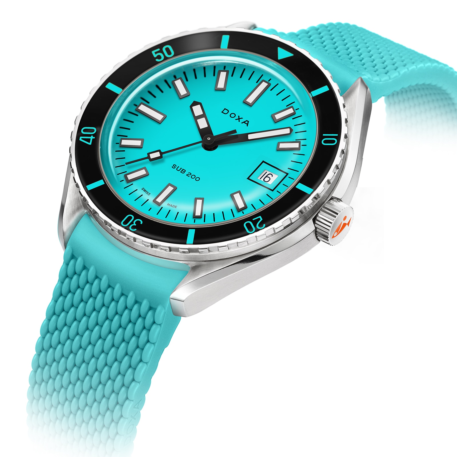 DOXA Sub 200 Aquamarine 42mm Mens Watch