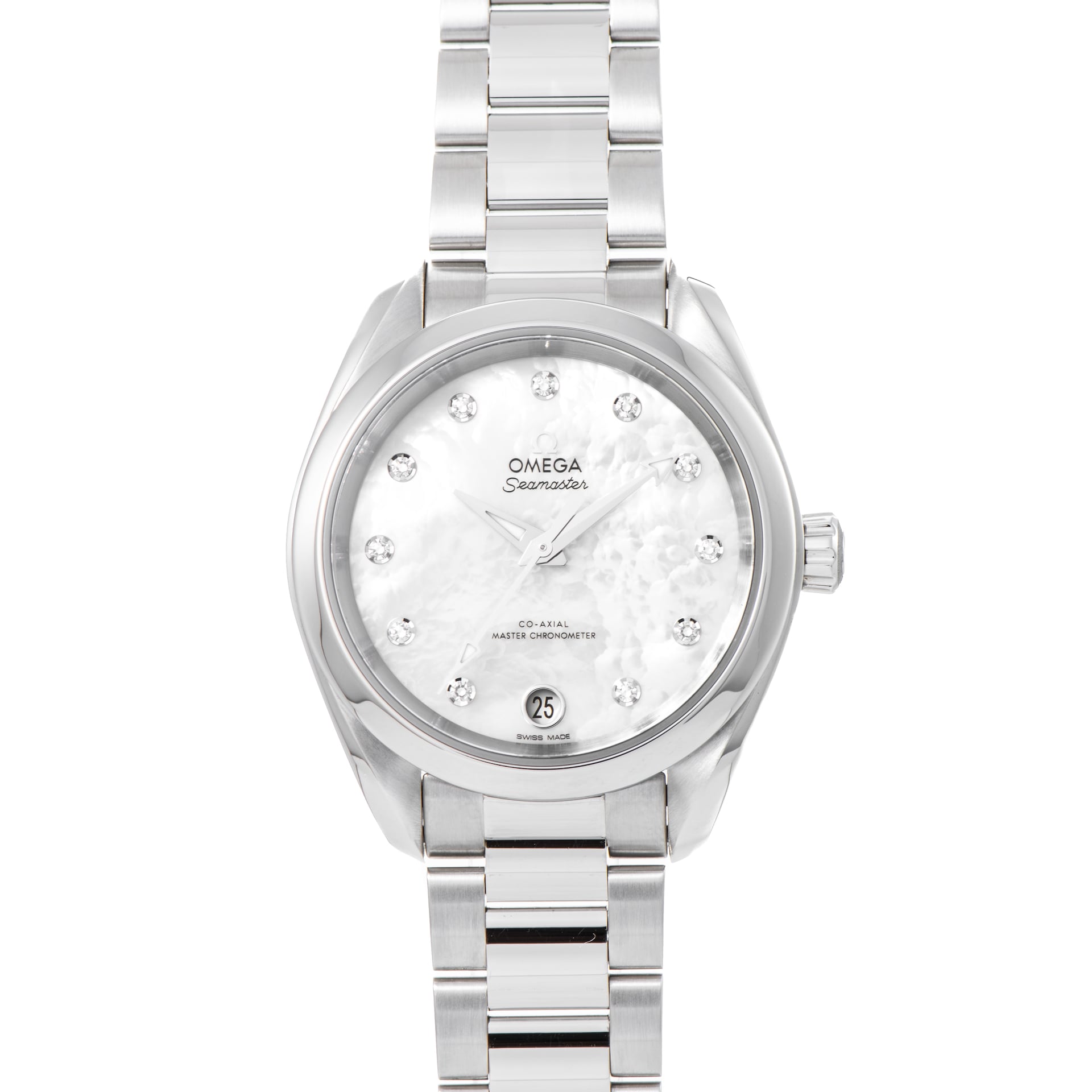 Pre-Owned Omega Omega Seamaster Aqua Terra Co-Axial 'Mother Of Pearl'