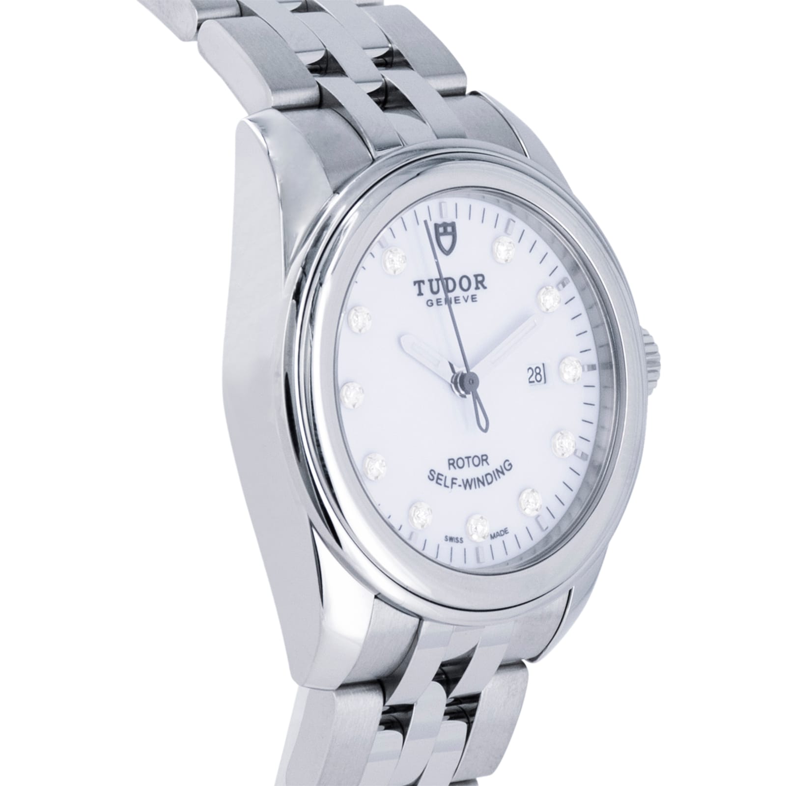 Pre-Owned Tudor Glamour Date Diamonds 31mm