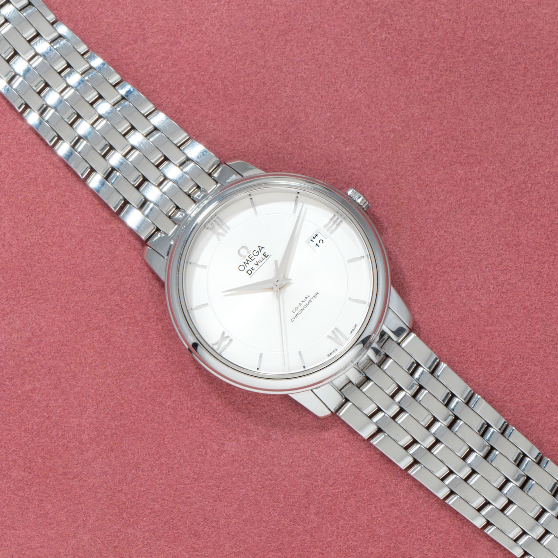 Pre-Owned Omega Omega Deville Prestige Co-Axial