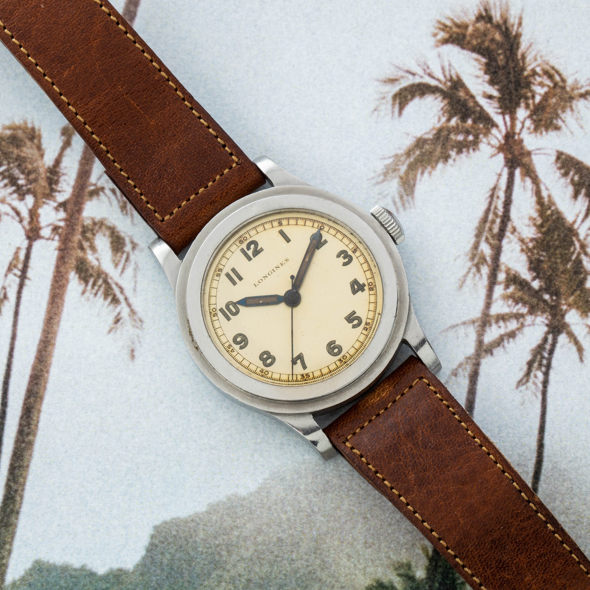 Pre-Owned Longines Tre-Tacche