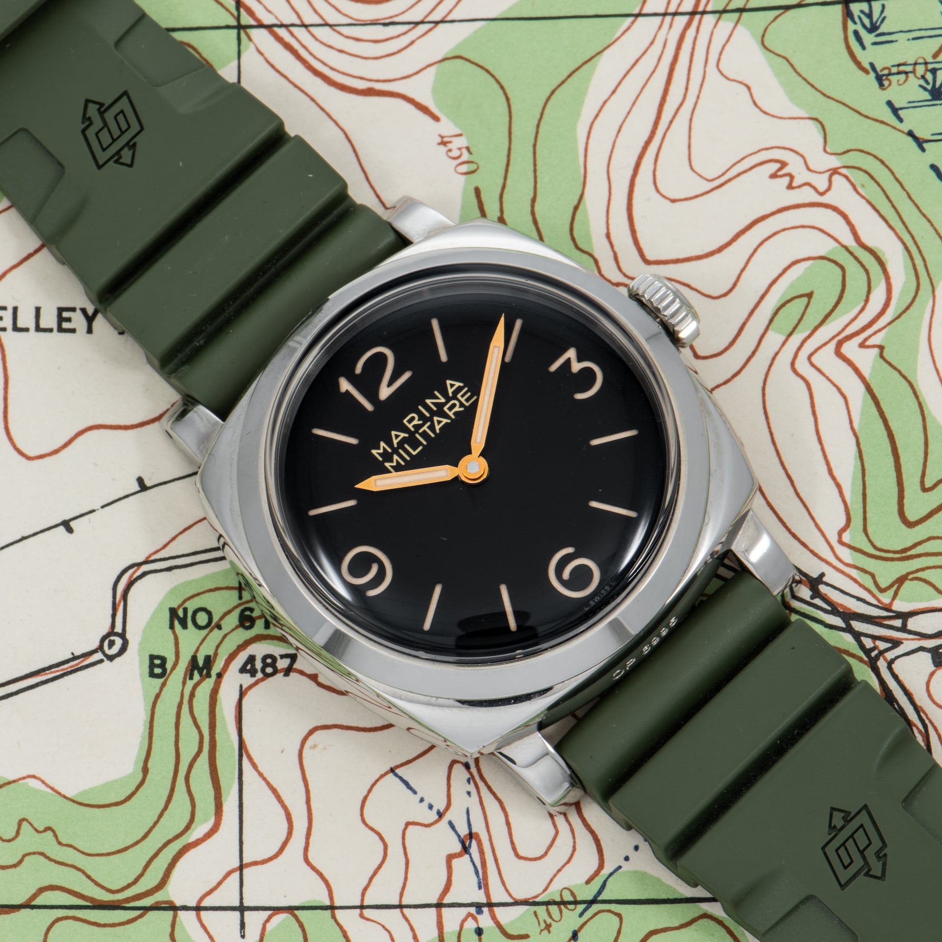 Pre-Owned Panerai Radiomir 1940 3-Days Marina Militare Acciaio