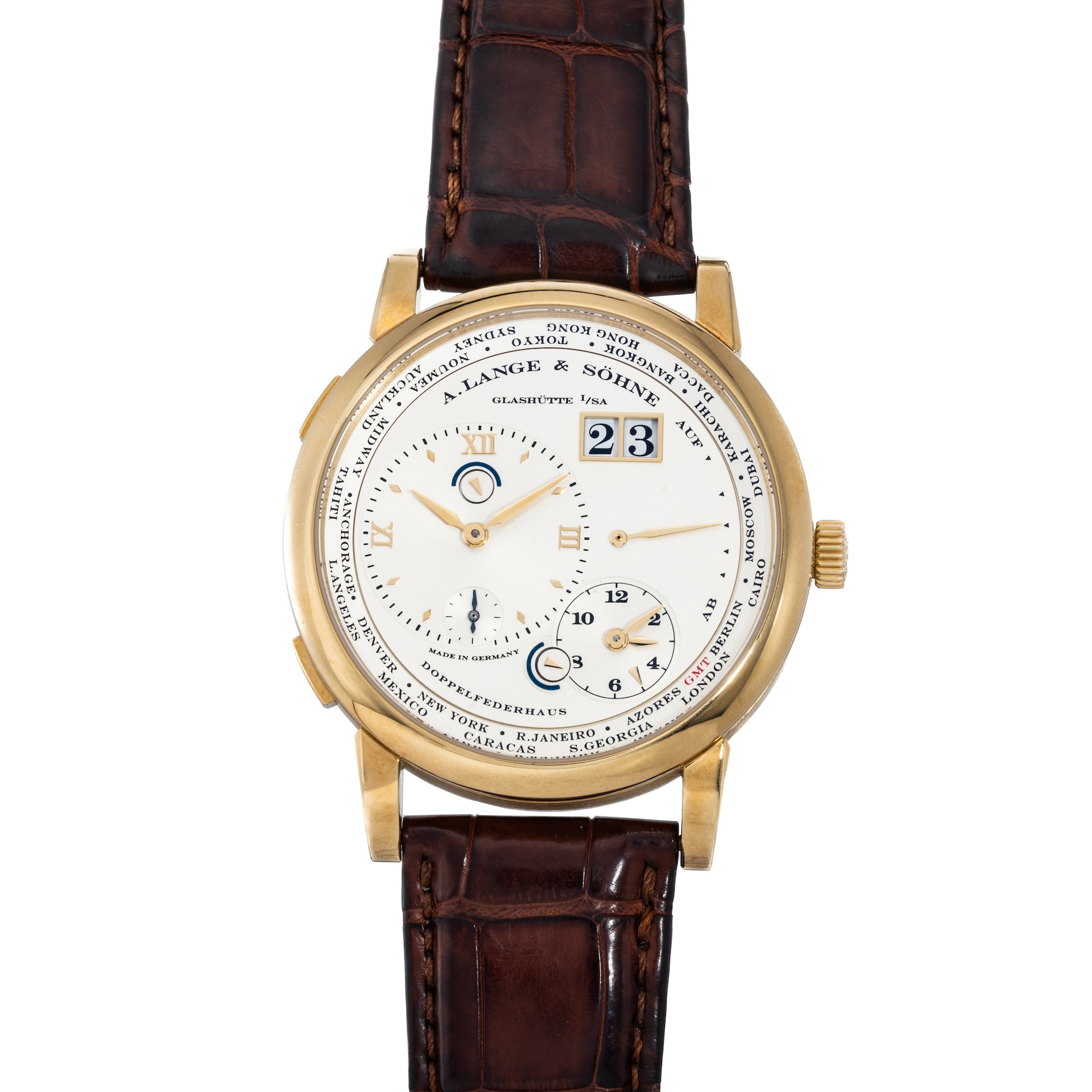 Pre-Owned A. Lange & Sohne Lange 1 Timezone