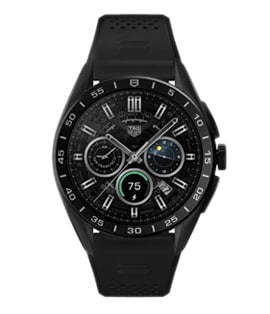 Connected Calibre E4 45mm - 2022 - Titanium Case - Black Rubber Strap Connected Calibre E4 45mm - 2022 - Titanium Case - Black Rubber Strap